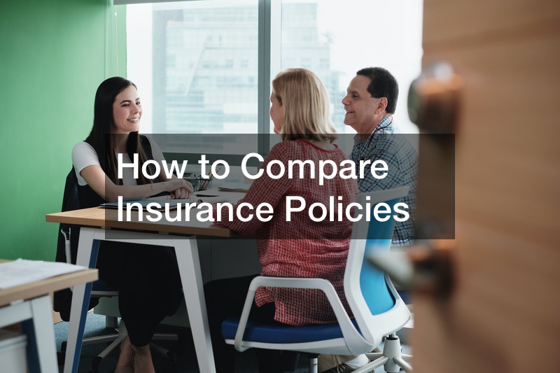 How to Compare Insurance Policies