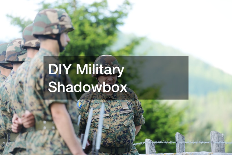 DIY Military Shadowbox