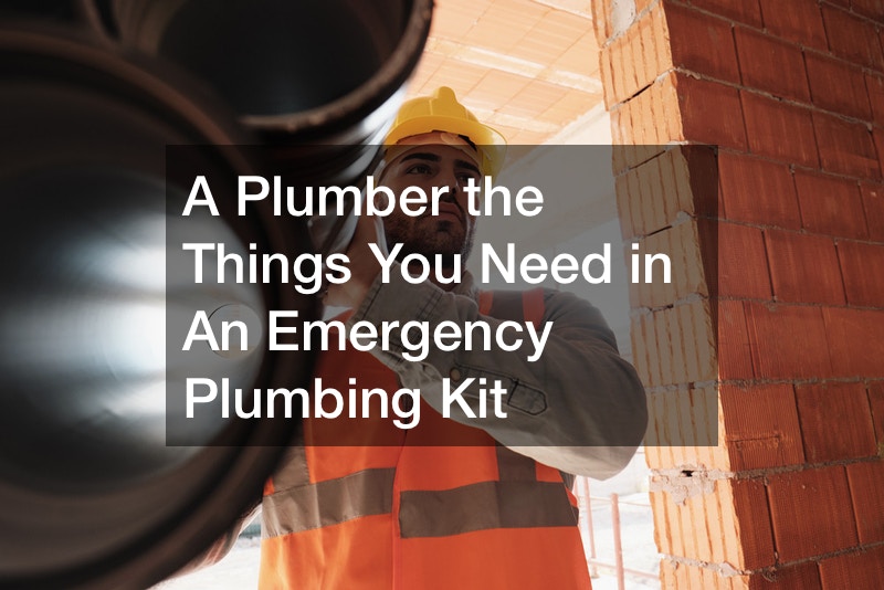 A Plumber the Things You Need in An Emergency Plumbing Kit