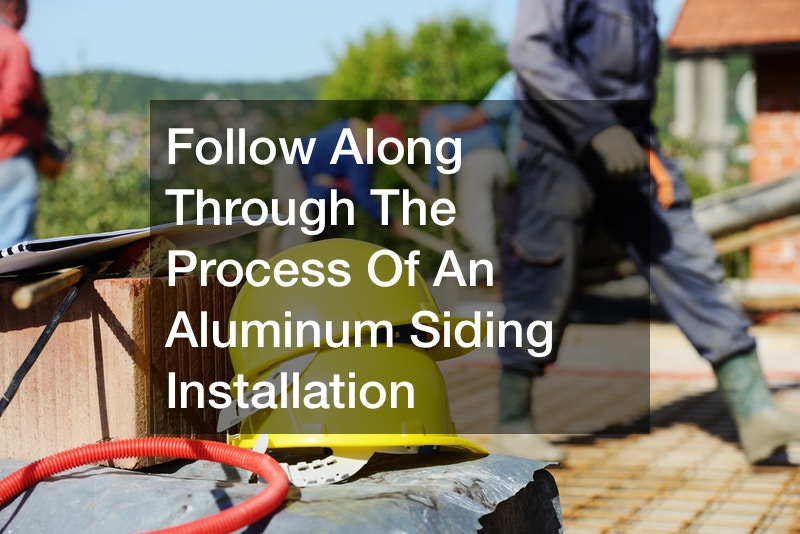 Follow Along Through The Process Of An Aluminum Siding Installation
