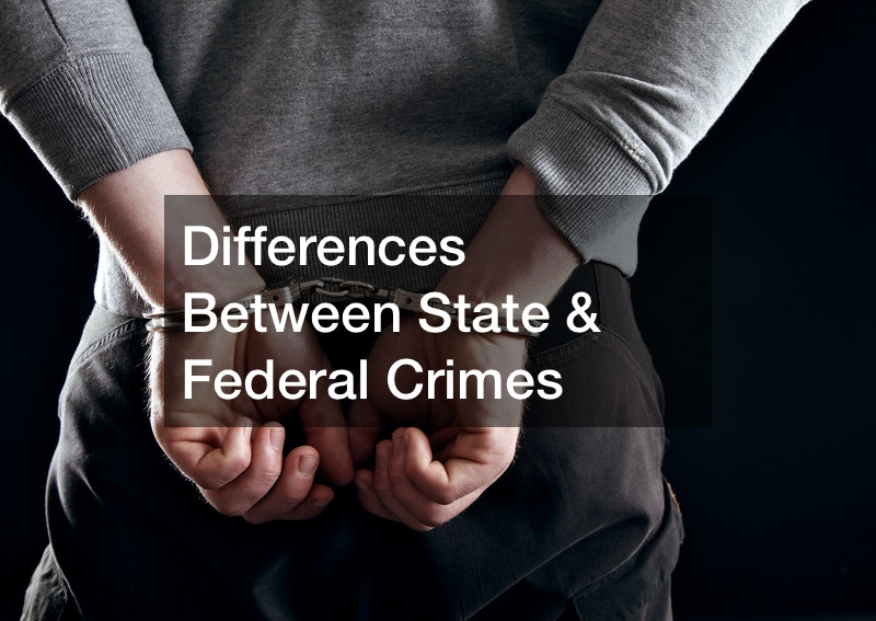 Differences Between State and Federal Crimes