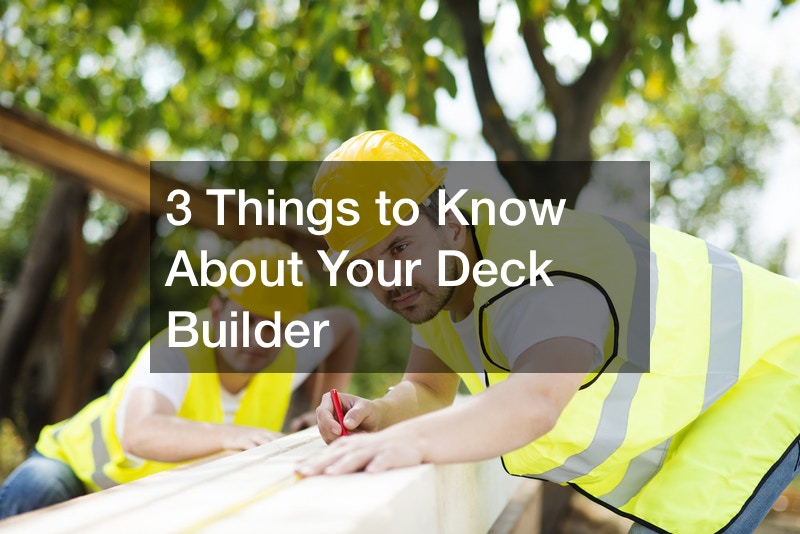 X Things to Know About Your Deck Builder