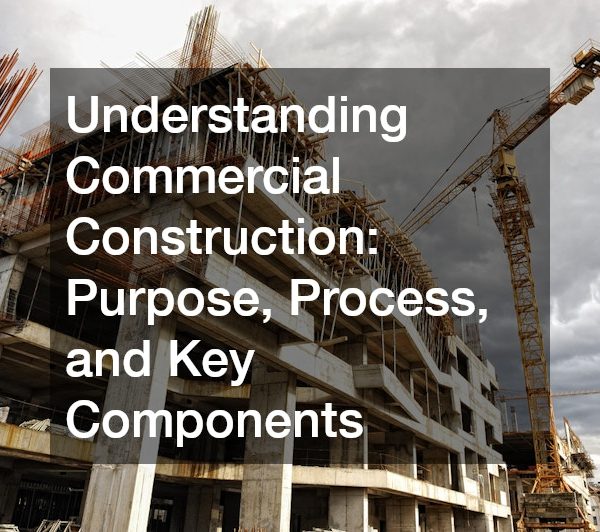 Understanding Commercial Construction Purpose, Process, and Key Components